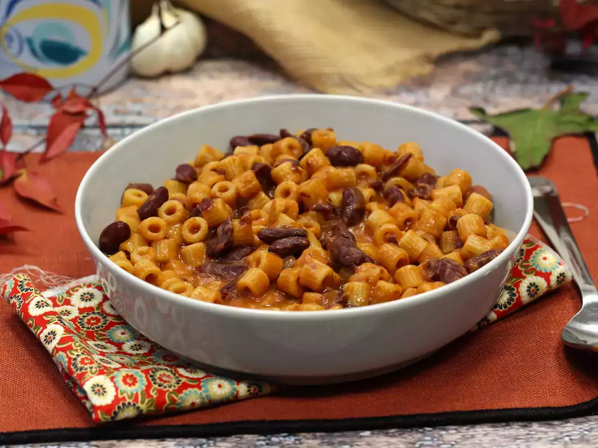 Pasta e fagioli, det snabba och krämiga receptet - foto 4