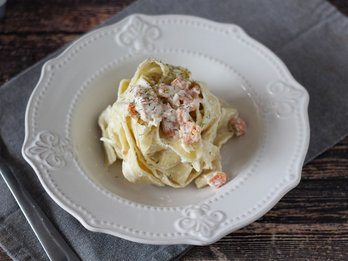 Pasta med lax och ricotta, det krämiga receptet som alla vill prova - foto 3