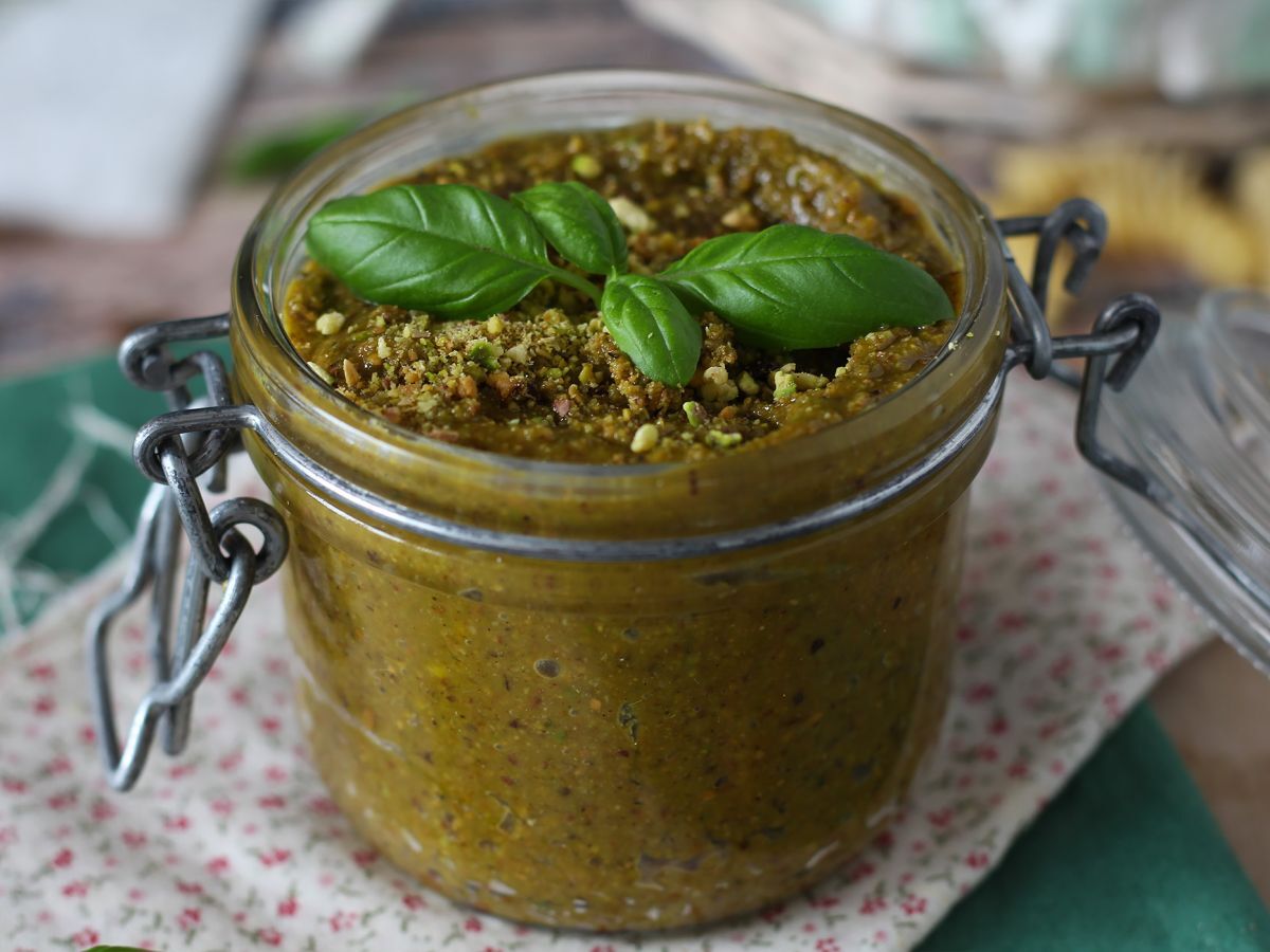 Pasta med pistagepesto, en läcker och enkel recept att förbereda - foto 4