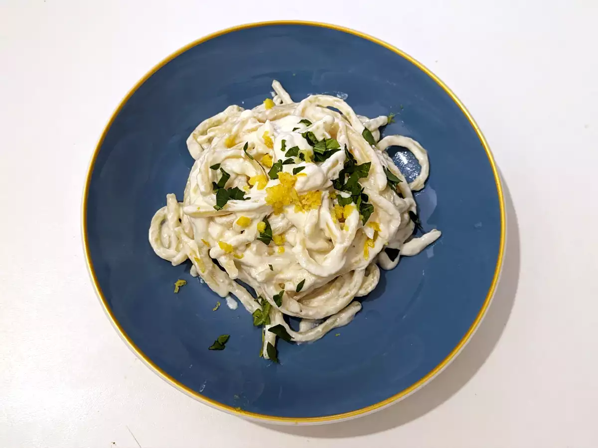 Pasta med ricotta och citron – en mild och riktigt lättlagad pastarätt! - foto 2