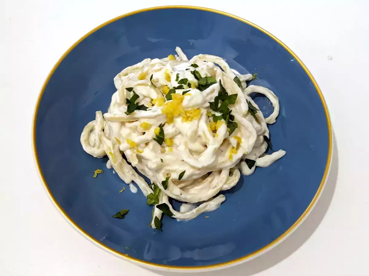 Pasta med ricotta och citron – en mild och riktigt lättlagad pastarätt! - foto 4