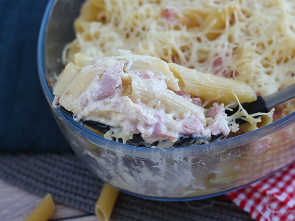 Pastagratäng med skinka och ost - foto 4