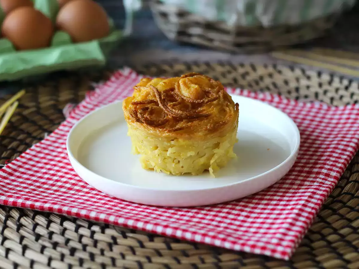 Pastaomelett i luftfritös - foto 2