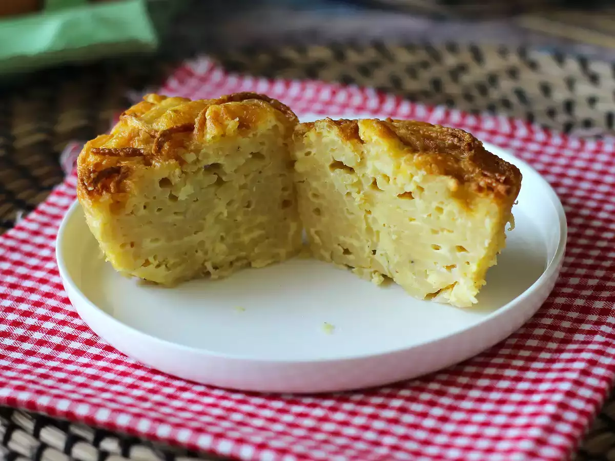 Pastaomelett i luftfritös - foto 4
