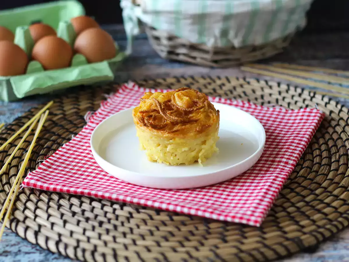 Pastaomelett i luftfritös - foto 5