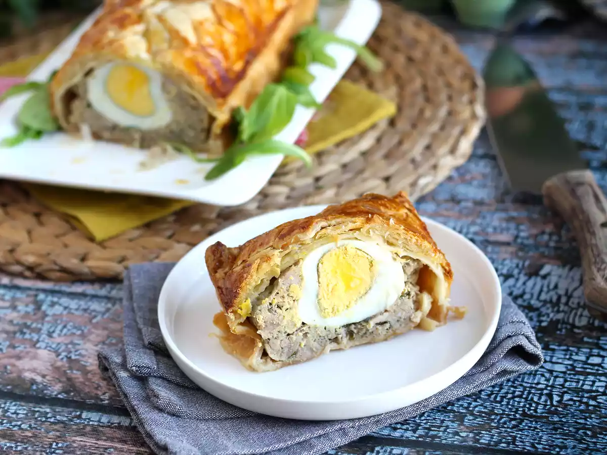 Pâté Berrichon, den supergourmetiska påskpatén för en traditionell måltid!