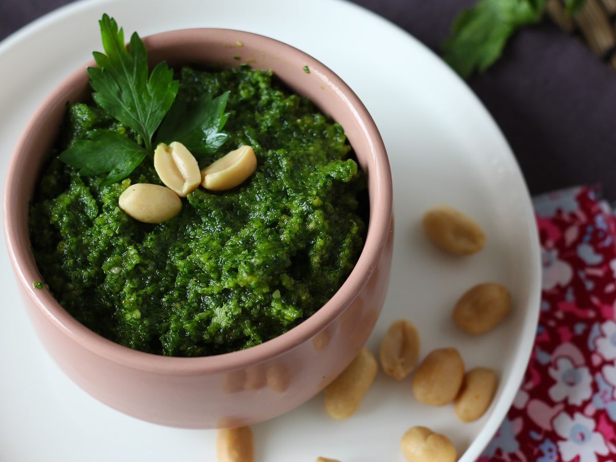 Pesto med persilja och jordnötter, en explosion av smaker - foto 5