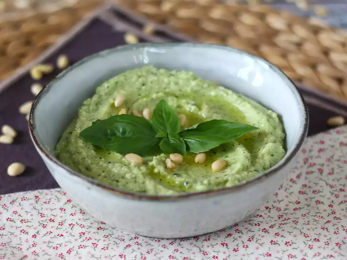 Pesto på zucchini – snabbt och gott, utan tillagning