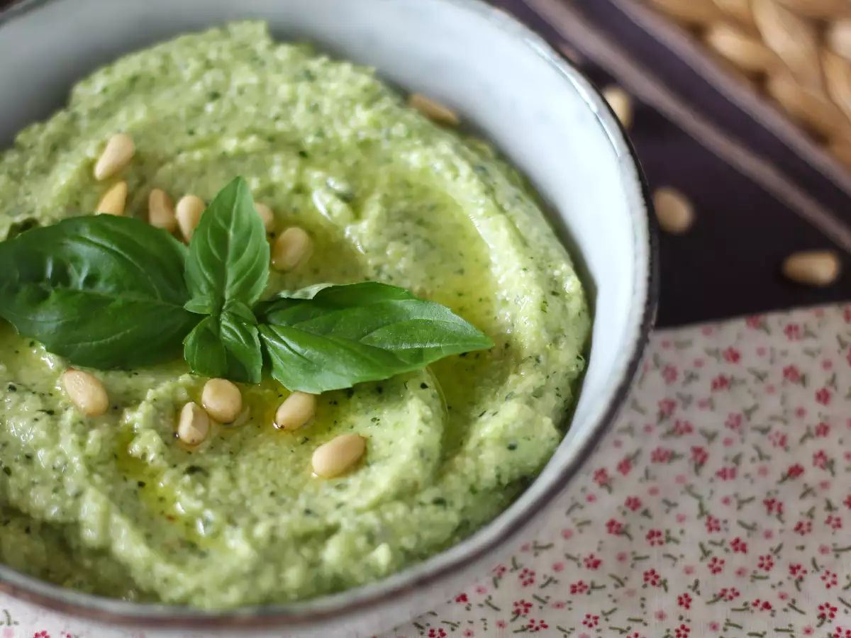 Pesto på zucchini – snabbt och gott, utan tillagning - foto 2