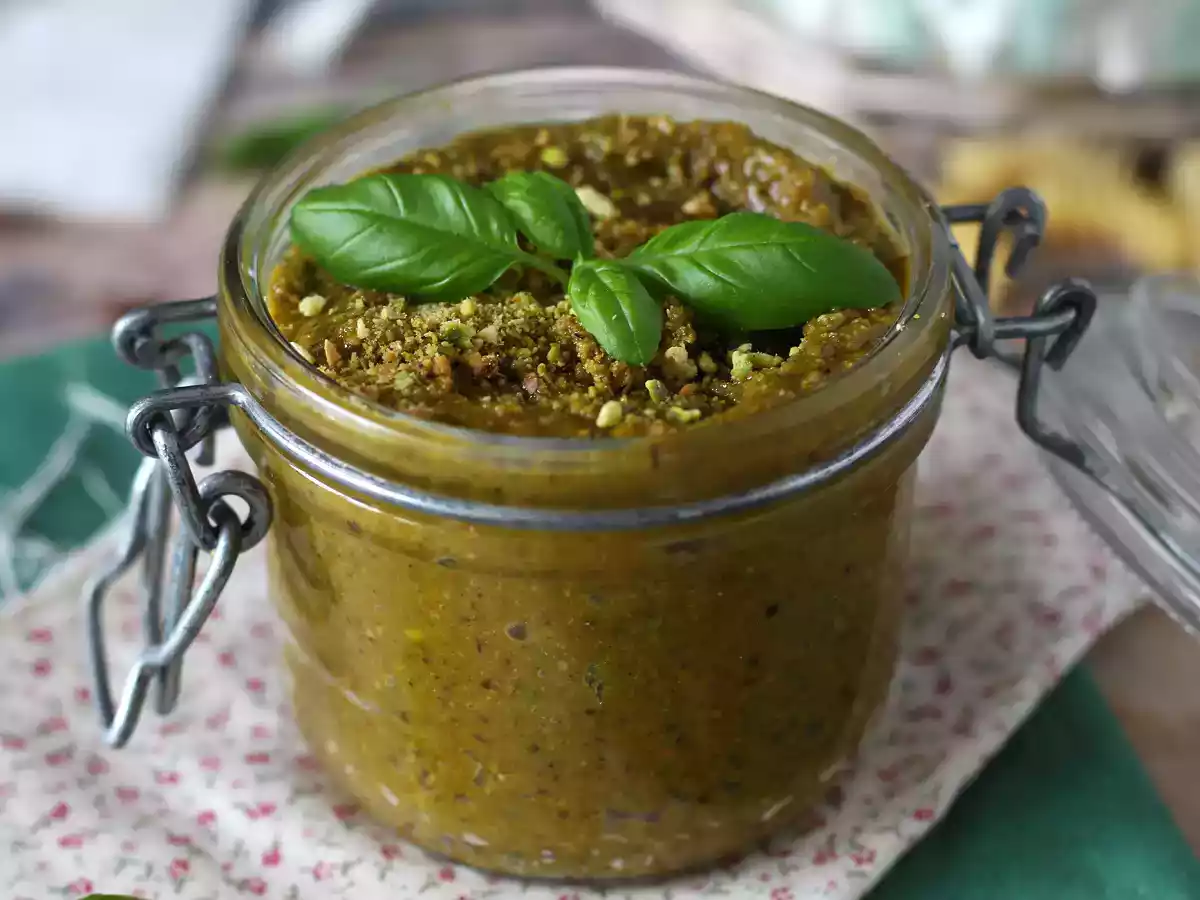 Pistagepesto, en enkel och smakrik sås - foto 5