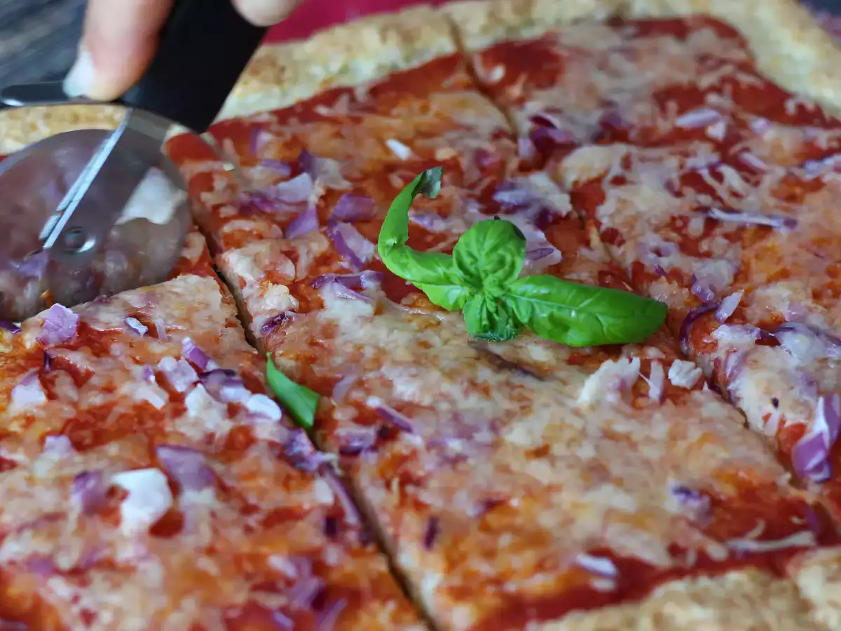 Pizza med cottage cheese - foto 6