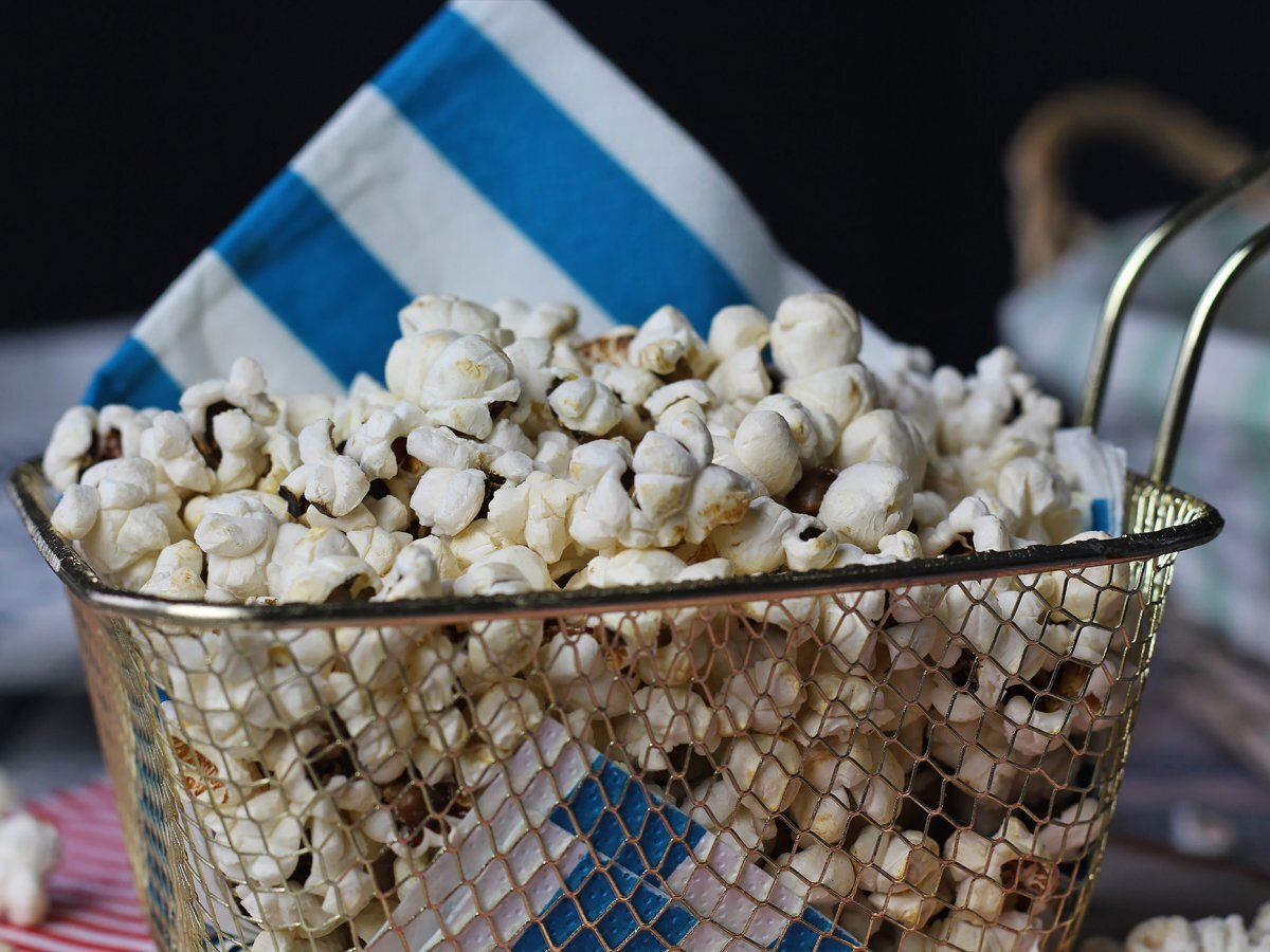 Popcorn i luftfrysen, det är möjligt! - foto 3