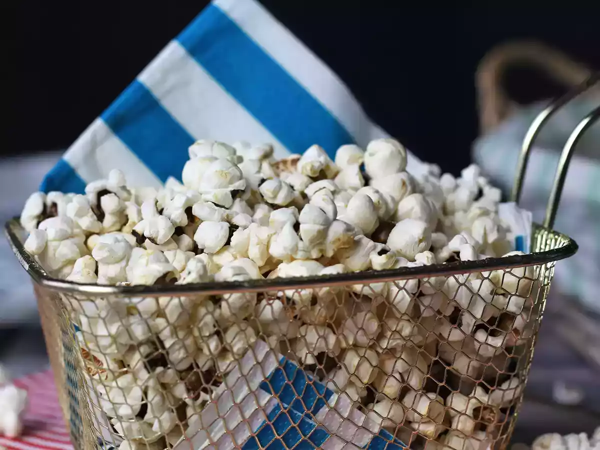 Popcorn i luftfrysen, det är möjligt! - foto 3