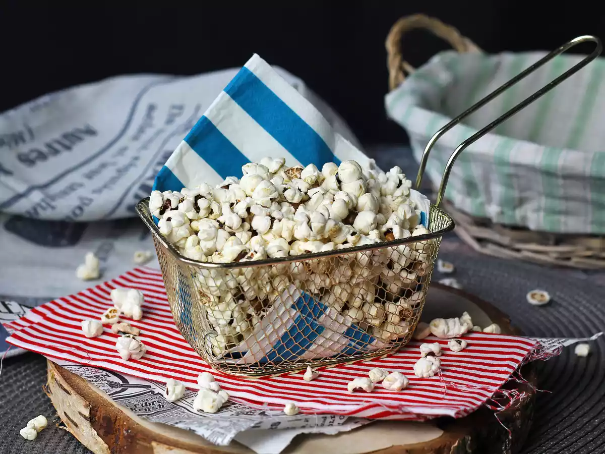 Popcorn i luftfrysen, det är möjligt! - foto 4