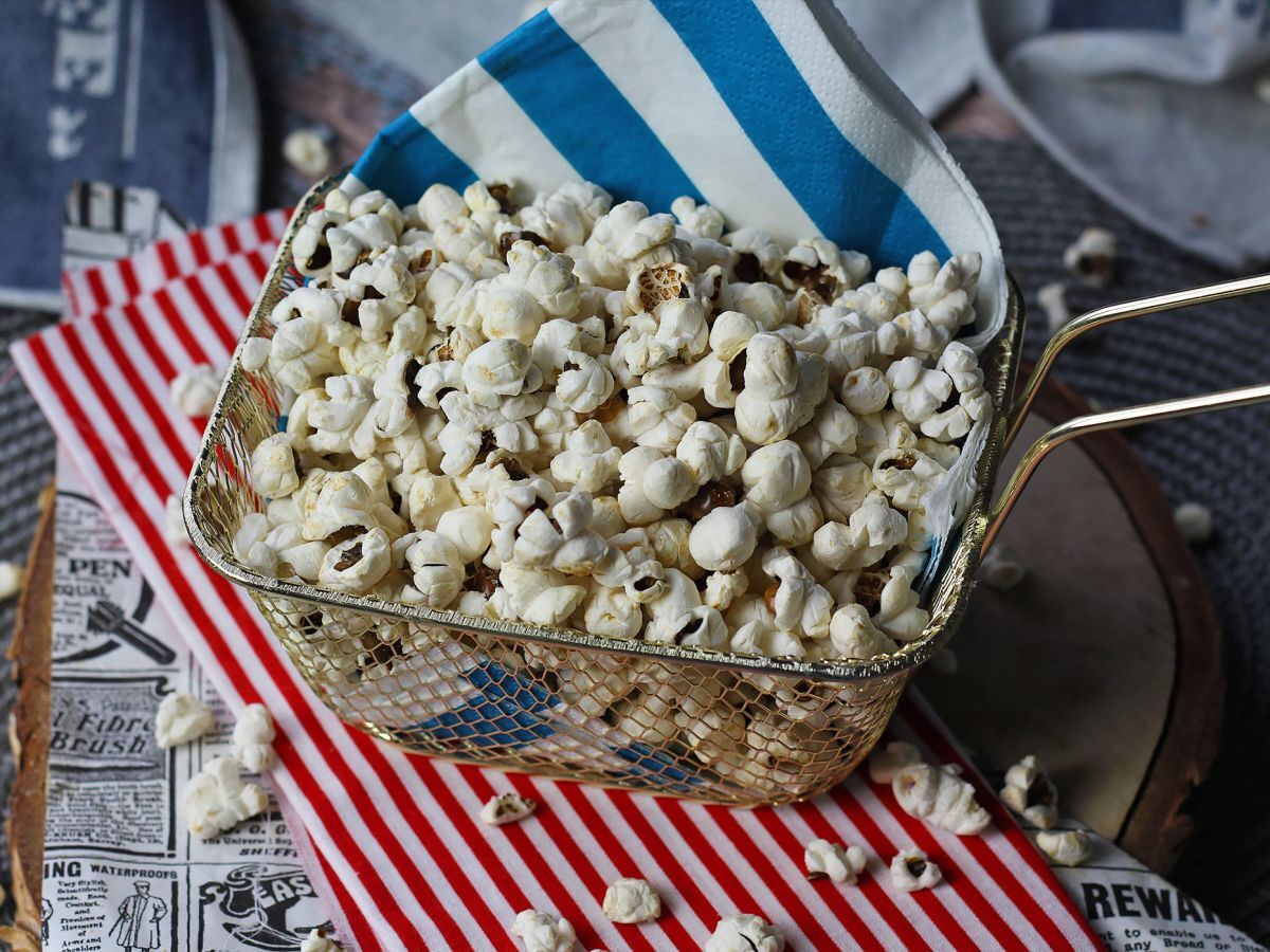 Popcorn i luftfrysen, det är möjligt! - foto 5