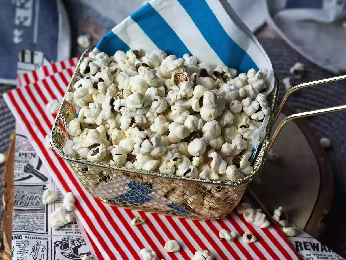 Popcorn i luftfrysen, det är möjligt! - foto 5