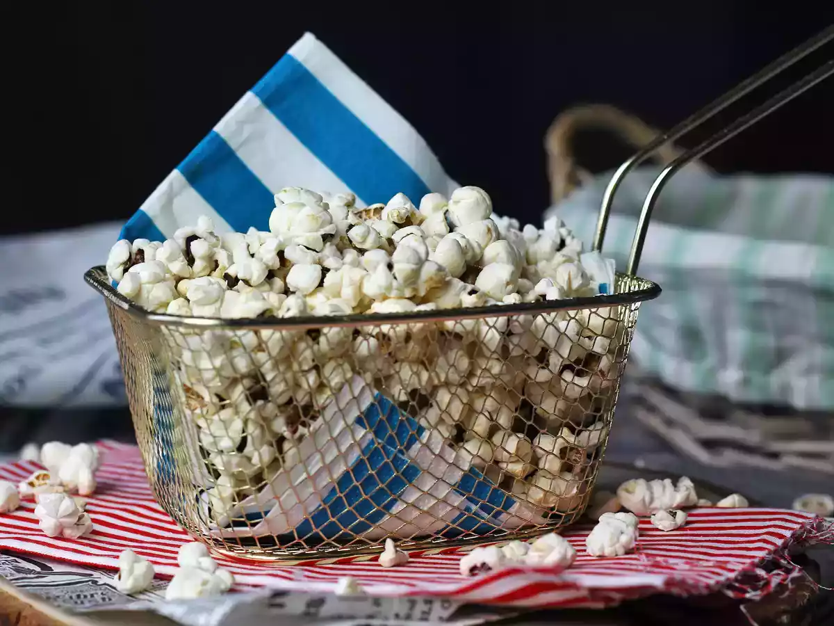 Popcorn i luftfrysen, det är möjligt! - foto 6