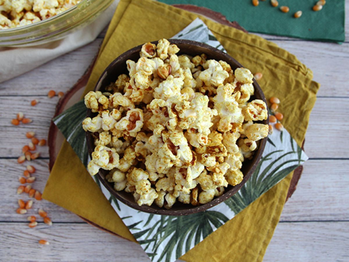 Popcorn med curry - foto 2