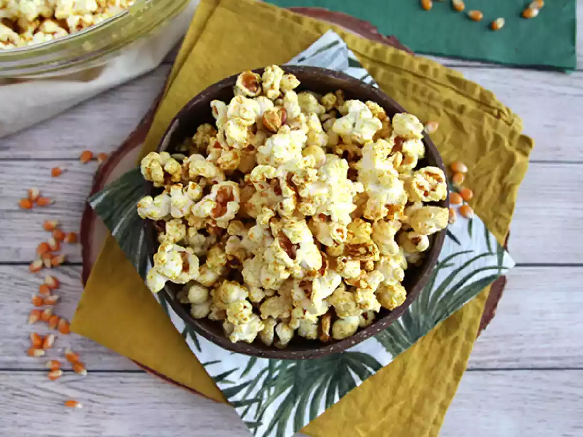 Popcorn med curry - foto 2
