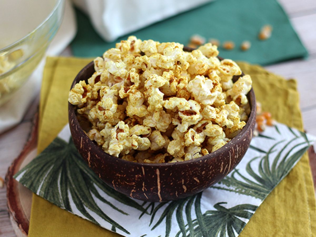 Popcorn med curry - foto 4