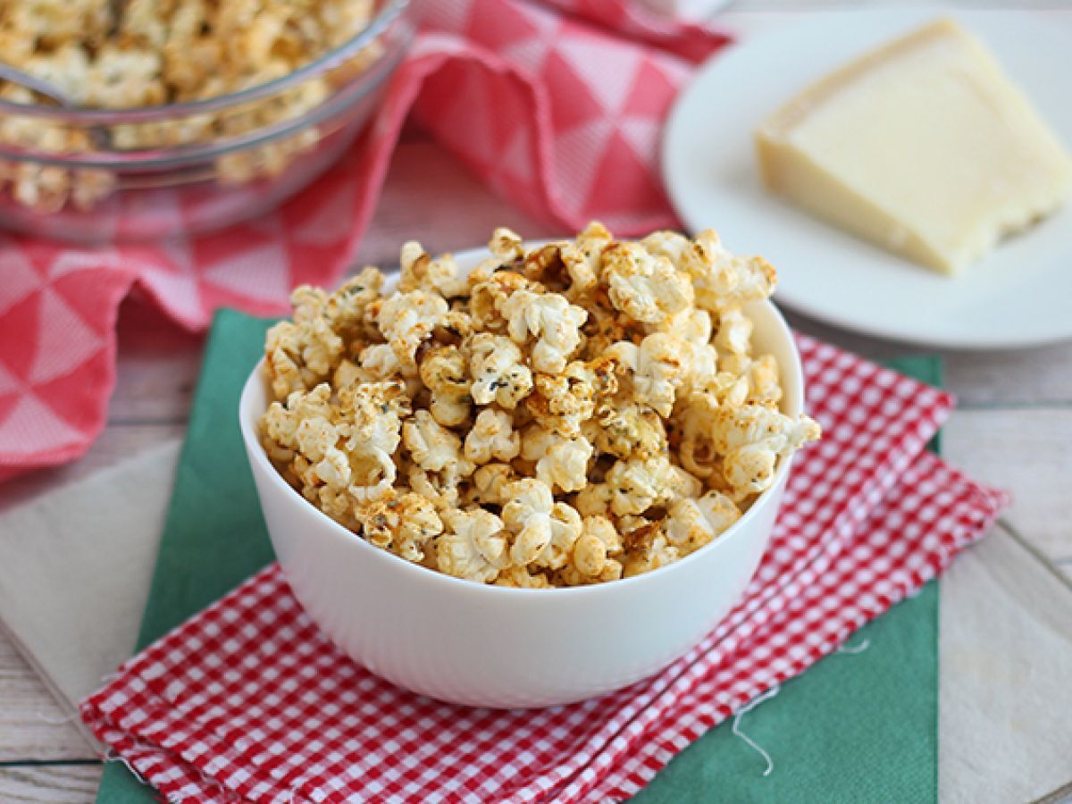 Popcorn med pizzakrydda - foto 2