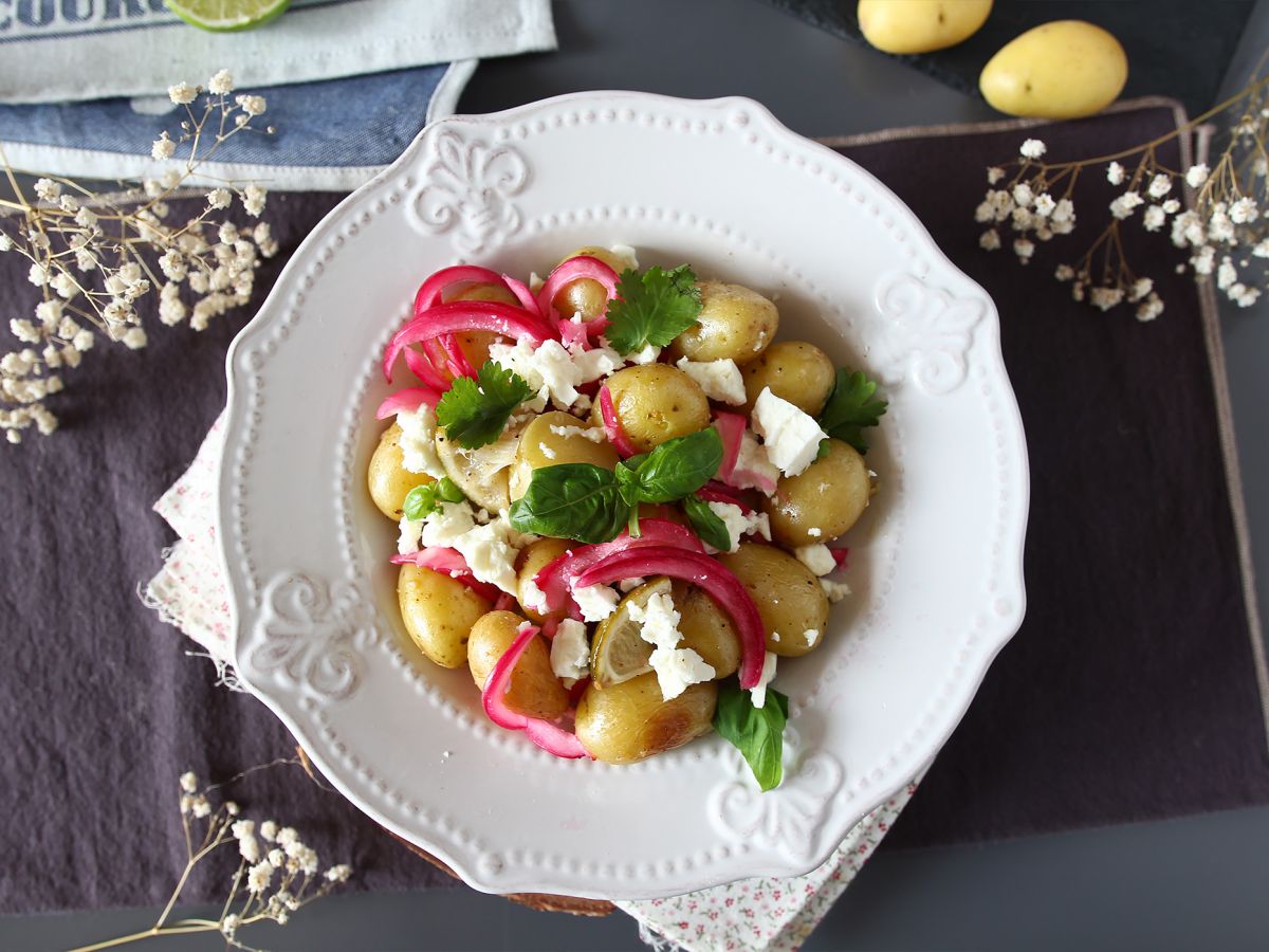 Potatis en papillote med citron och fetaost - foto 2