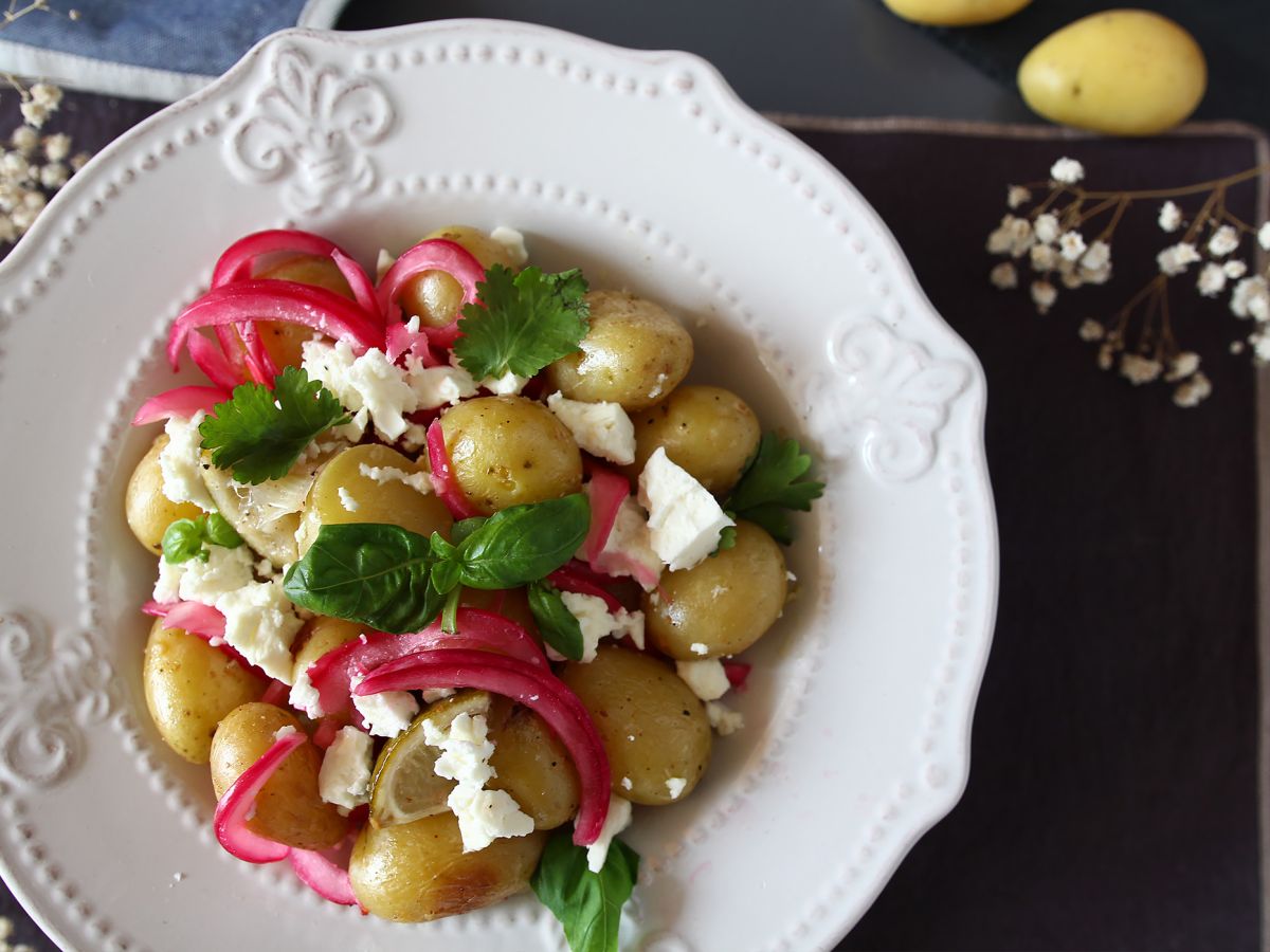 Potatis en papillote med citron och fetaost - foto 3