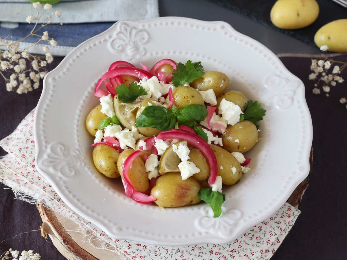 Potatis en papillote med citron och fetaost - foto 5