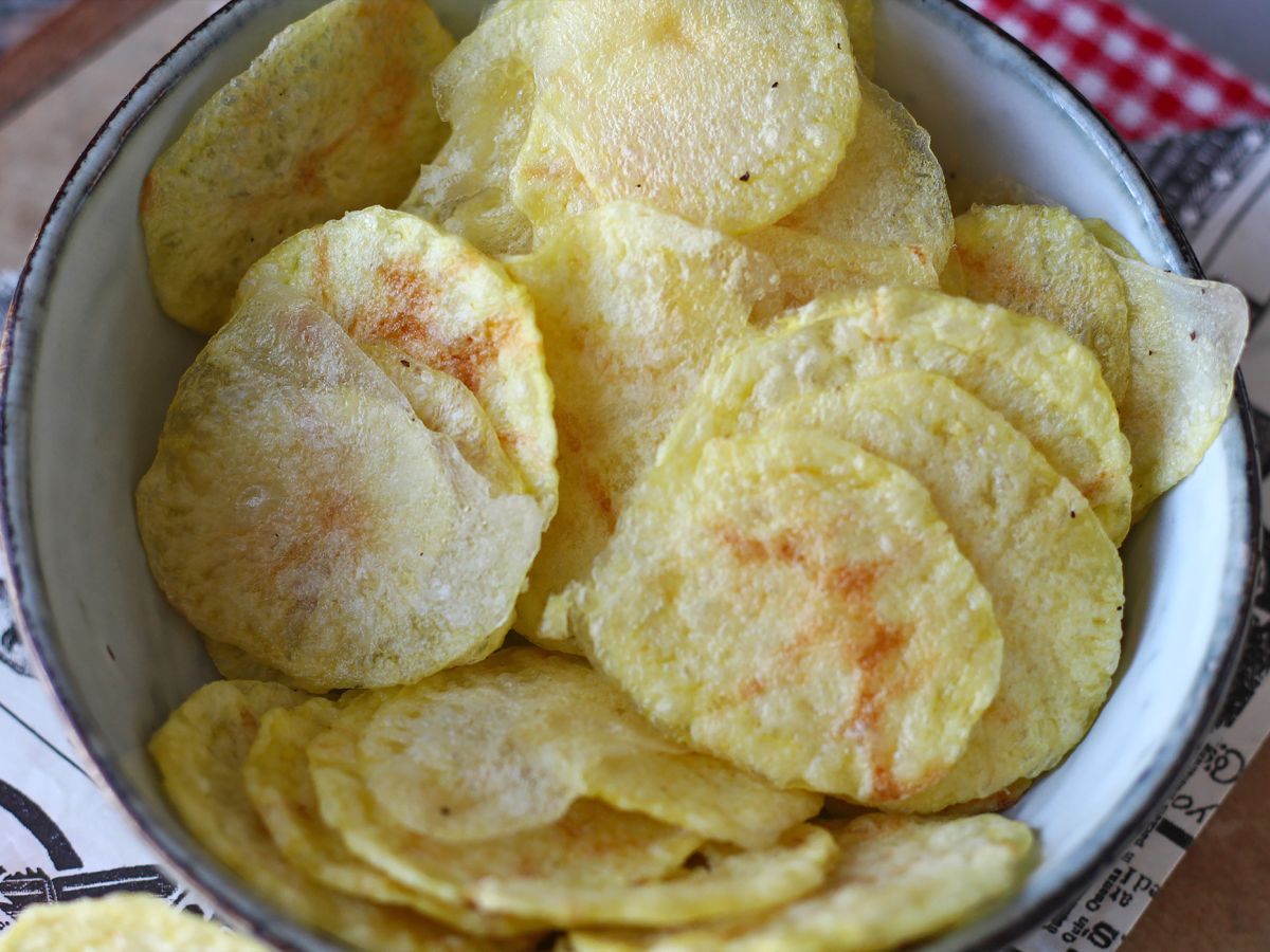Potatischips gjorda i mikrovågsugn - foto 4