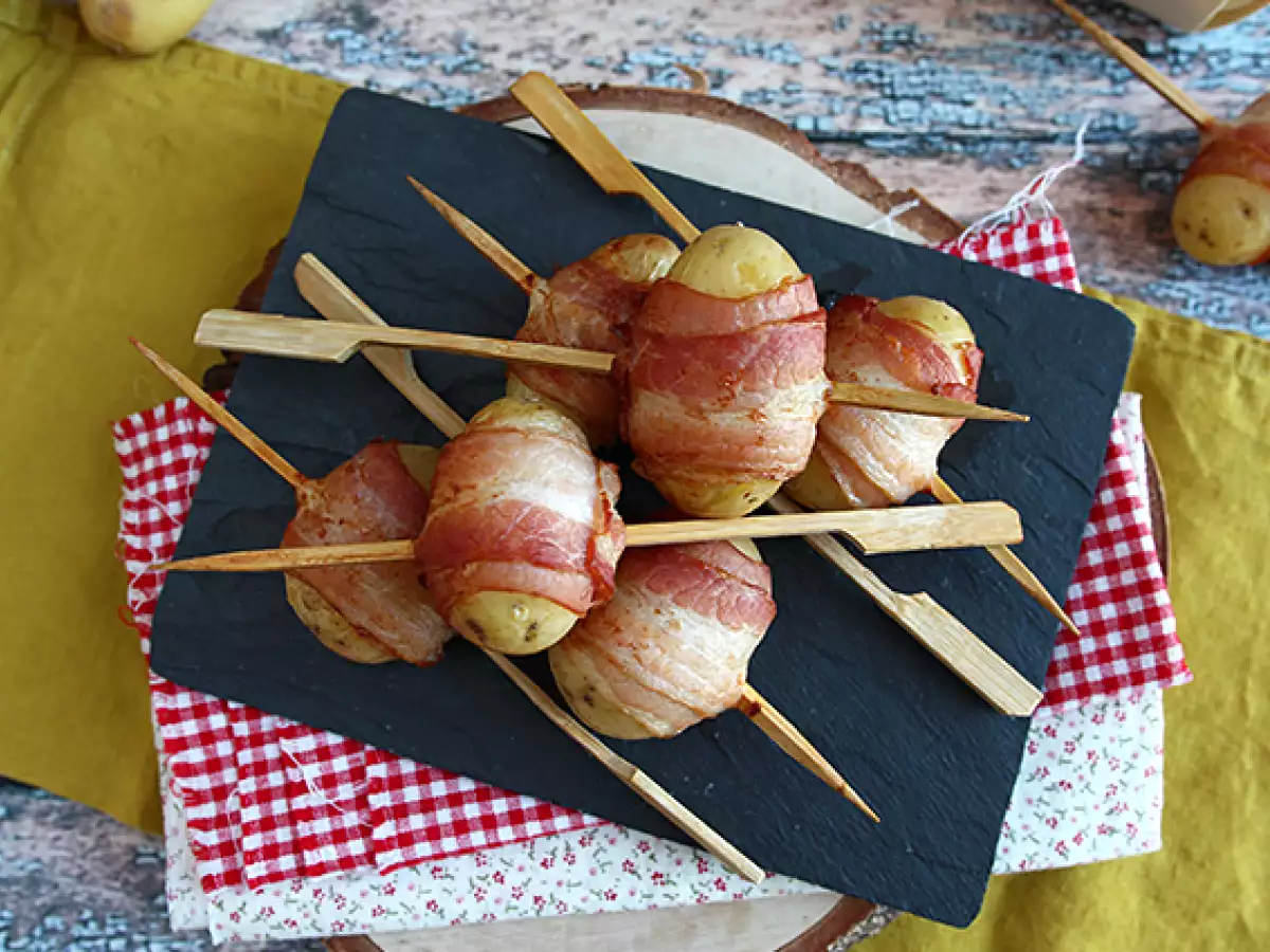 Potatisspett med rökt bacon – perfekt till aperitif - foto 3