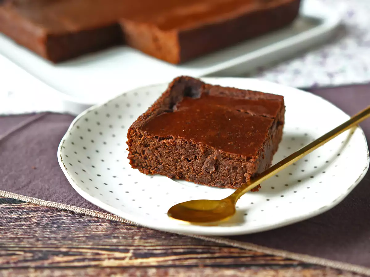 Proteinbrownies med choklad och röda bönor - foto 4