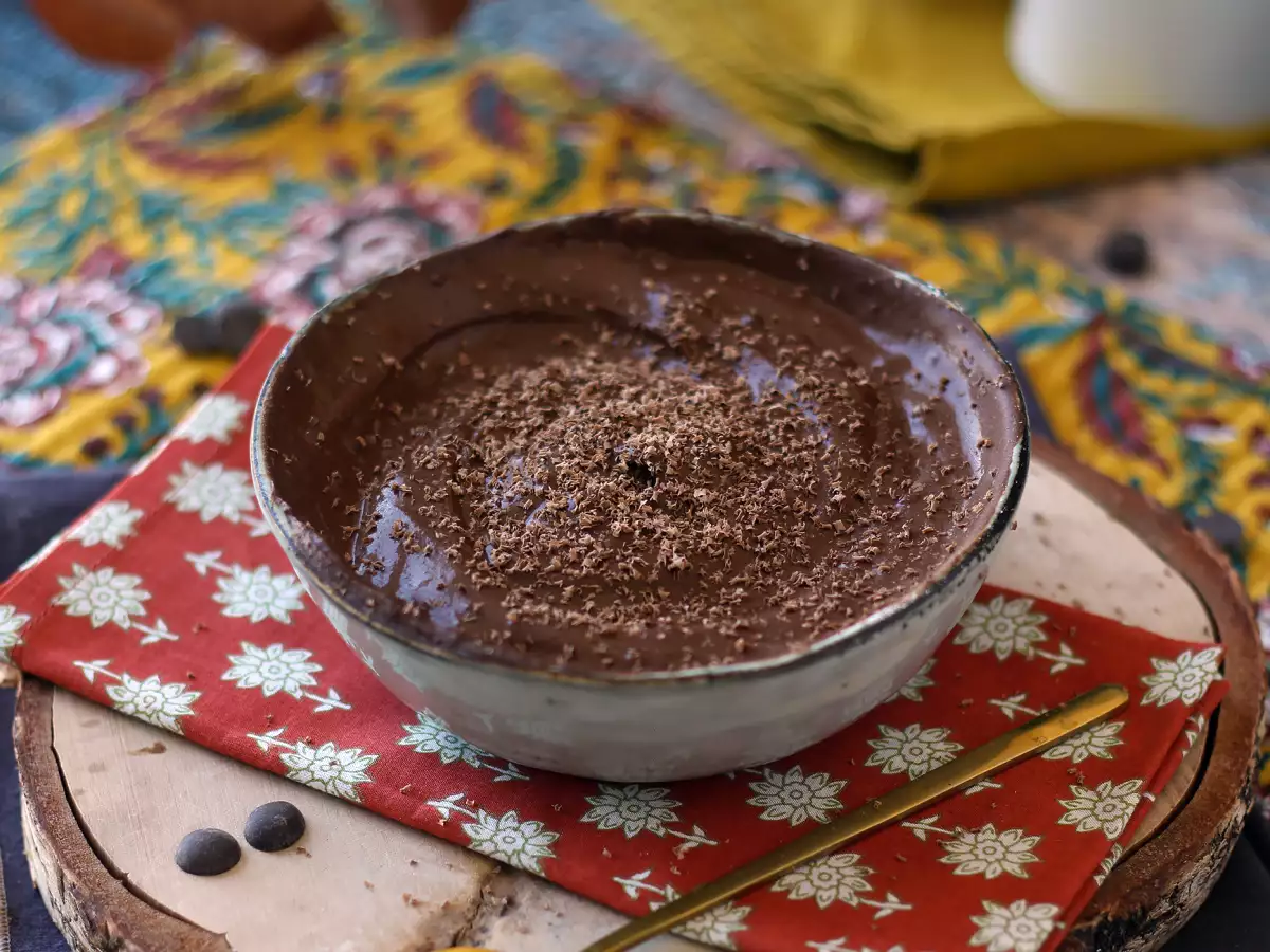 Proteinrik chokladmousse med vassleprotein - foto 2