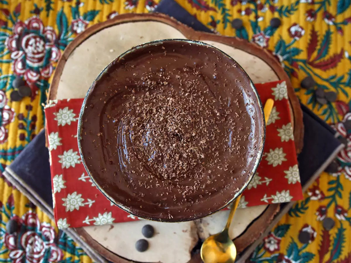 Proteinrik chokladmousse med vassleprotein - foto 4