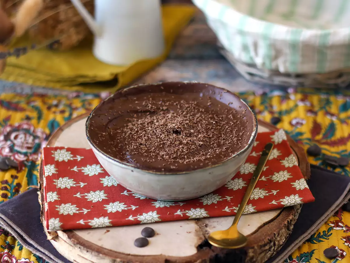Proteinrik chokladmousse med vassleprotein - foto 6