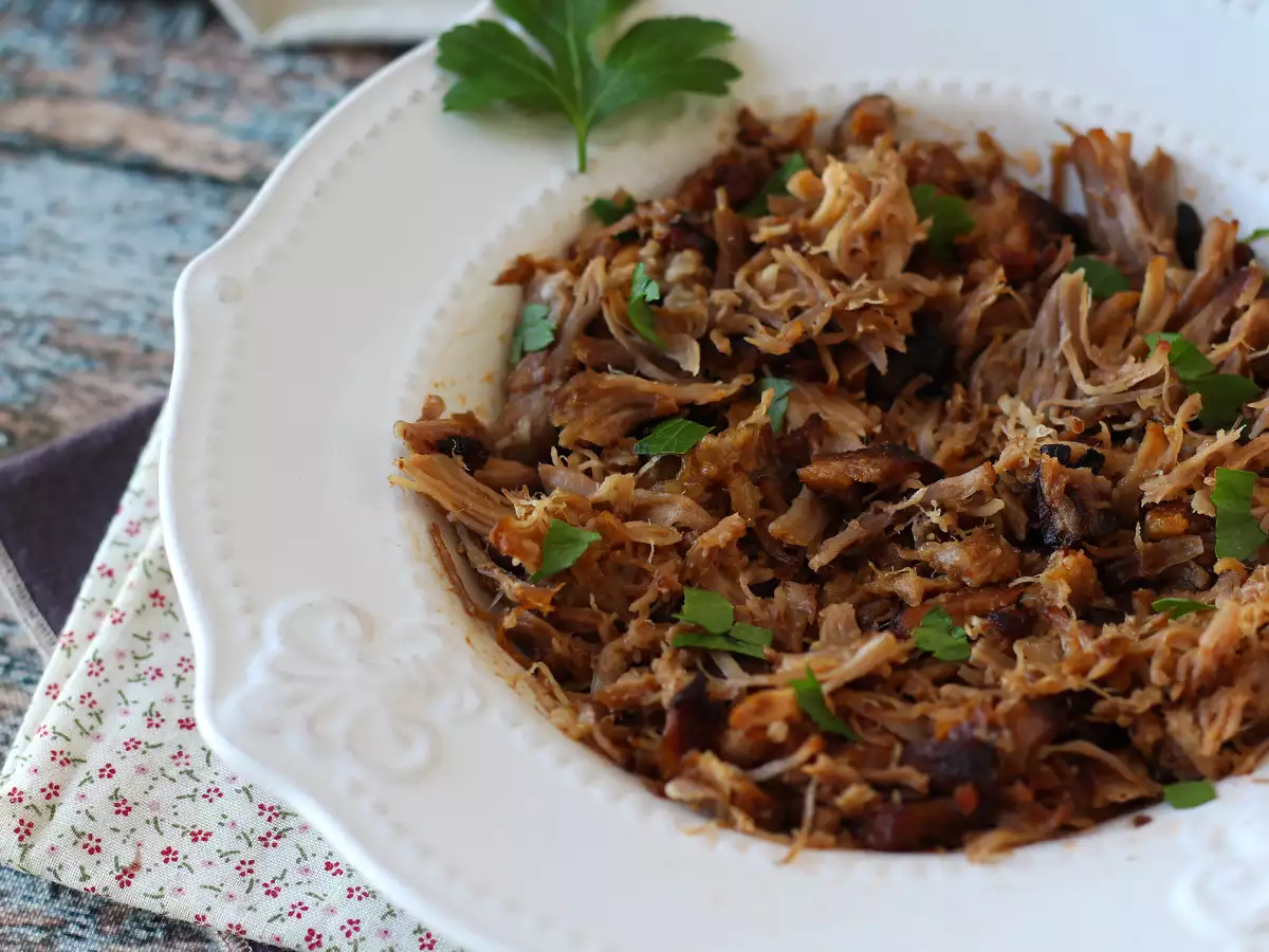 Pulled pork i airfryer - foto 3