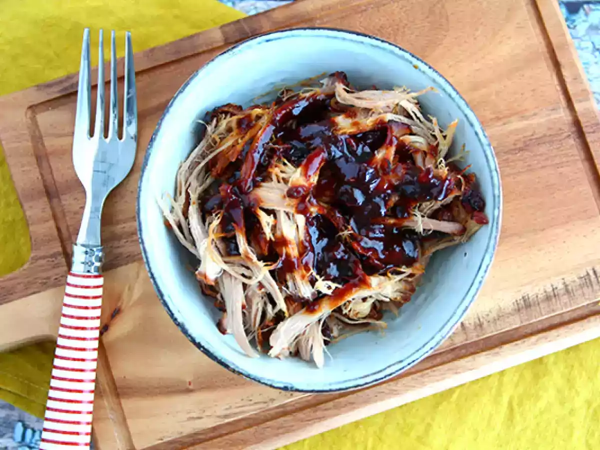 Pulled pork i amerikansk stil - foto 2
