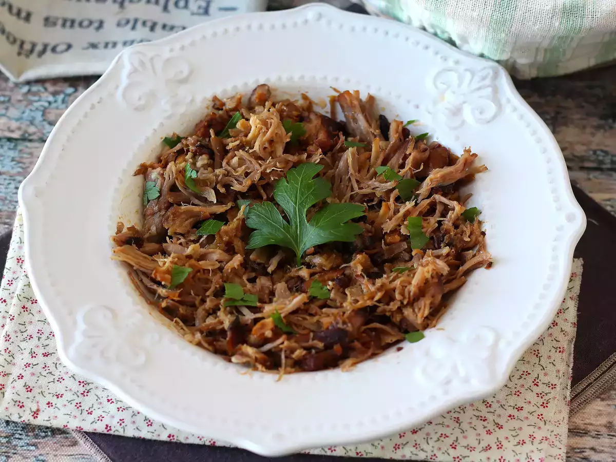 Pulled pork i fritösen - foto 4