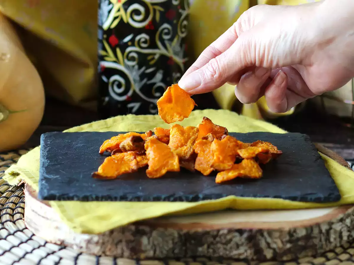 Pumpachips i airfryer: lätta och goda - foto 3