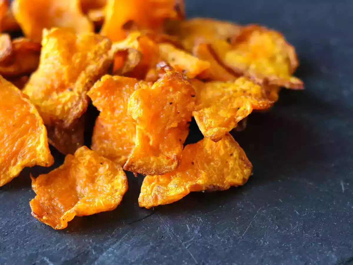Pumpachips i luftfryser: lätta och välsmakande - foto 4
