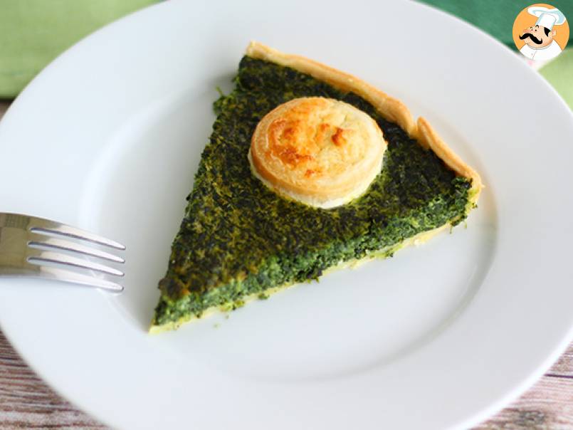 Quiche med spenat och getost - foto 4