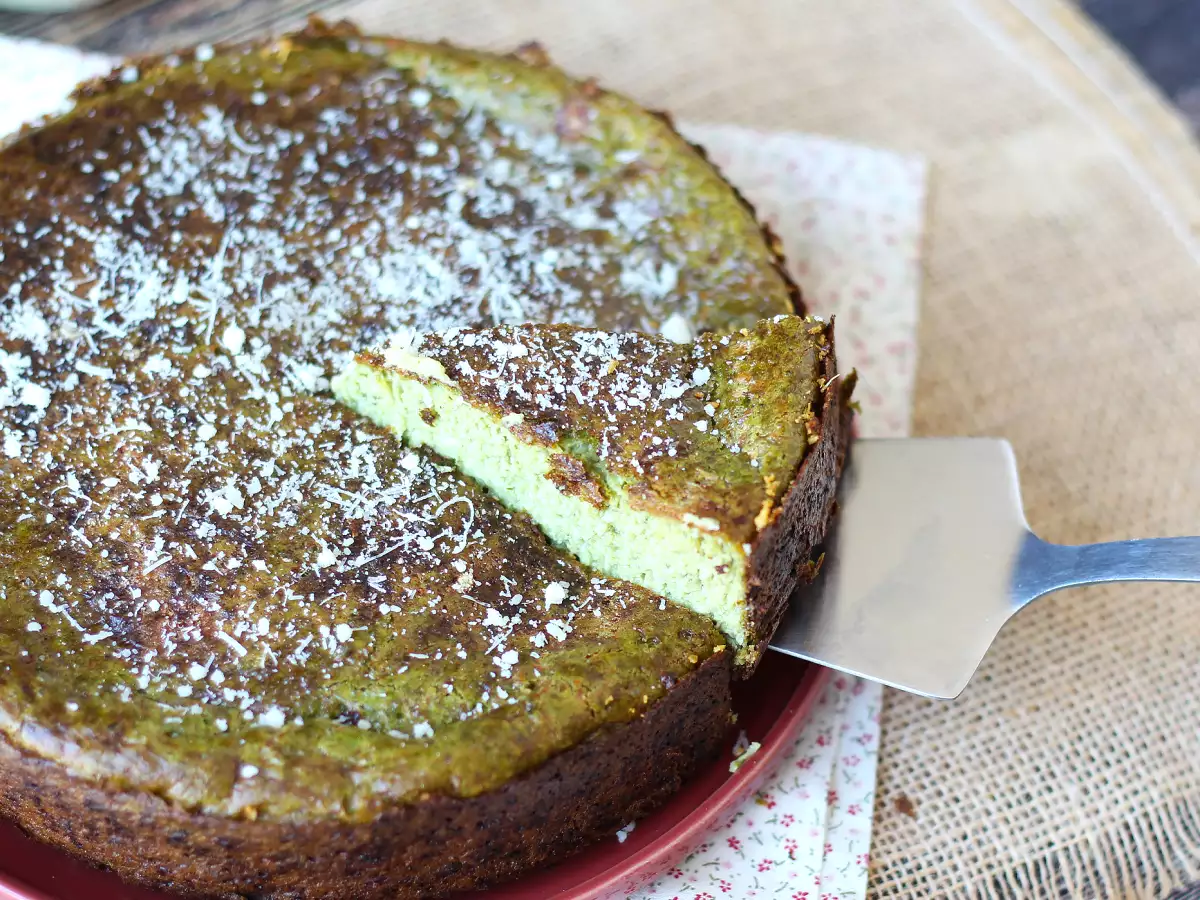 Quiche utan deg med spenat och gouda - foto 2