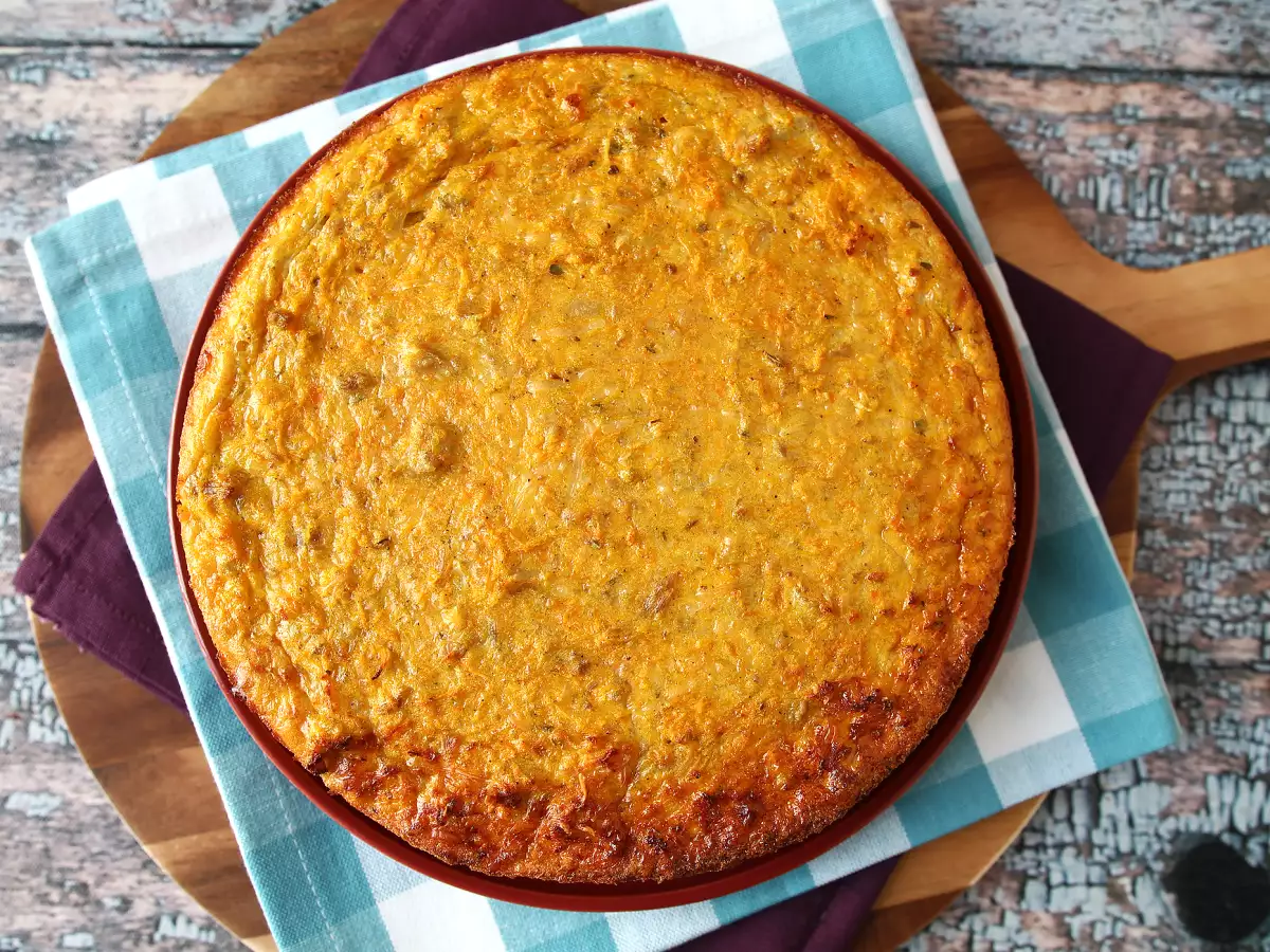 Quiche utan pajskal med tonfisk, morötter och cottage cheese: enkel och proteinrik - foto 2