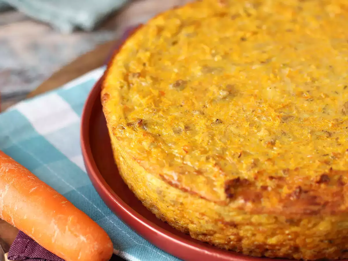 Quiche utan pajskal med tonfisk, morötter och cottage cheese: enkel och proteinrik - foto 4