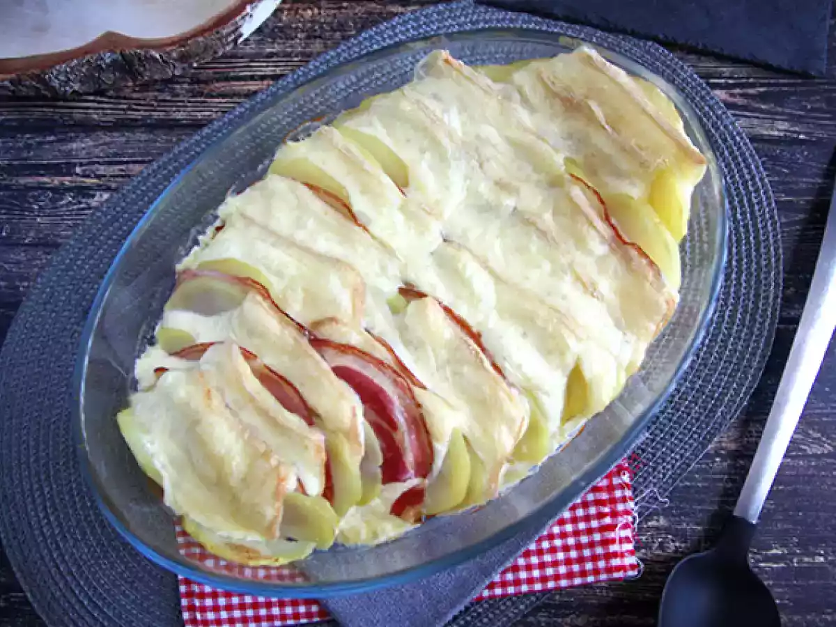 Raclette-gratäng