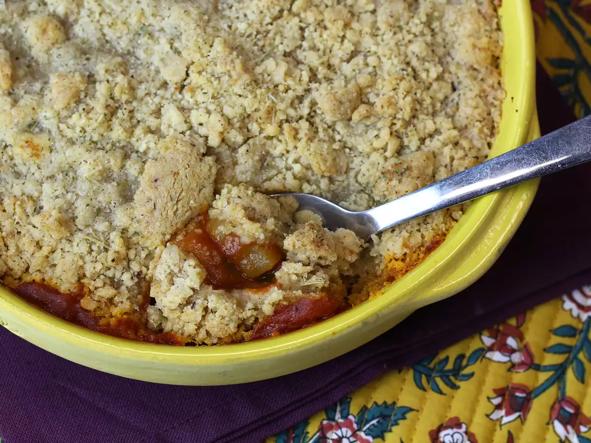Ratatouille crumble, en snabb och enkel rätt som du kommer att älska! - foto 3