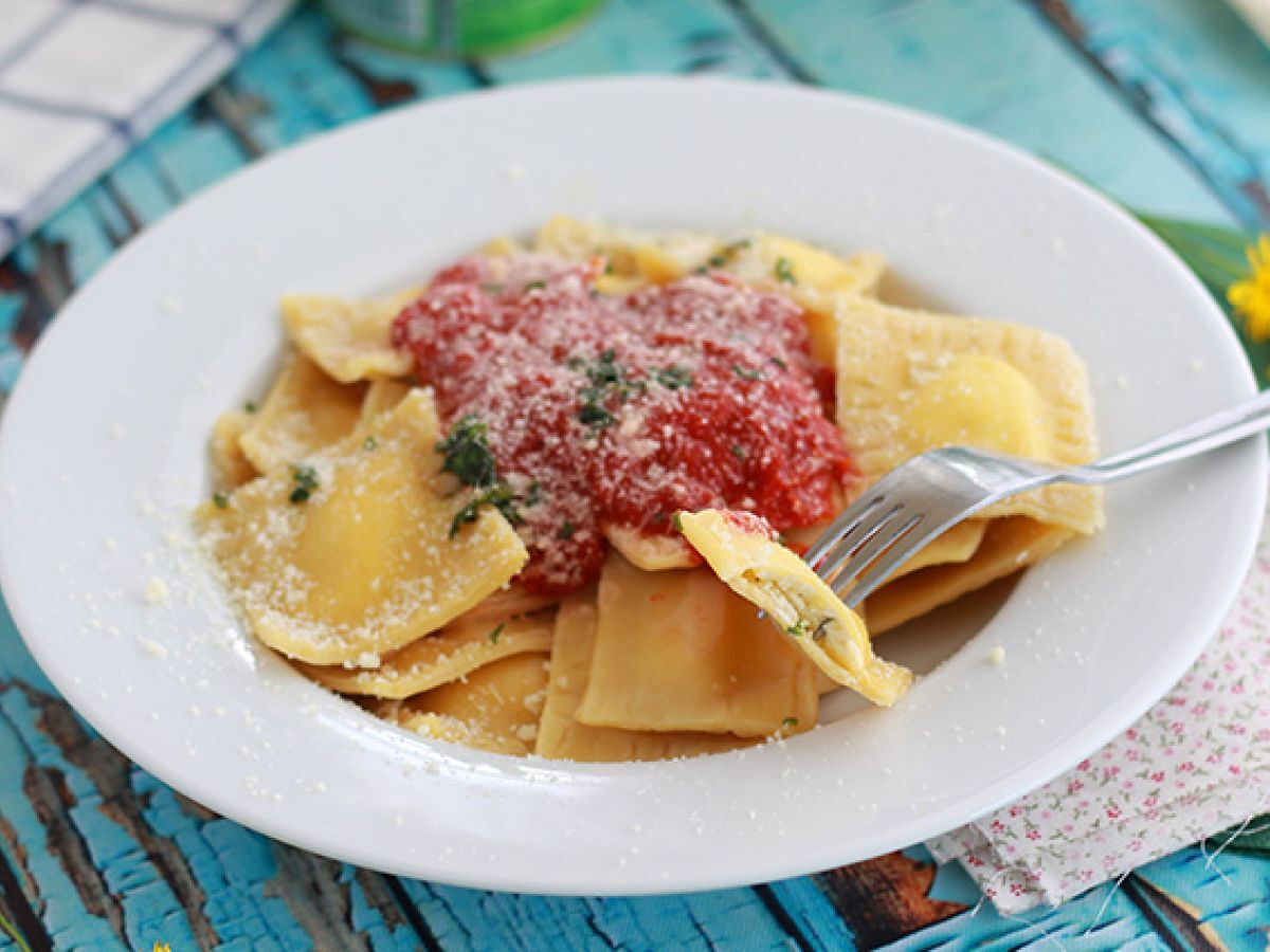 Ricotta-ravioli, steg-för-steg-recept - foto 2