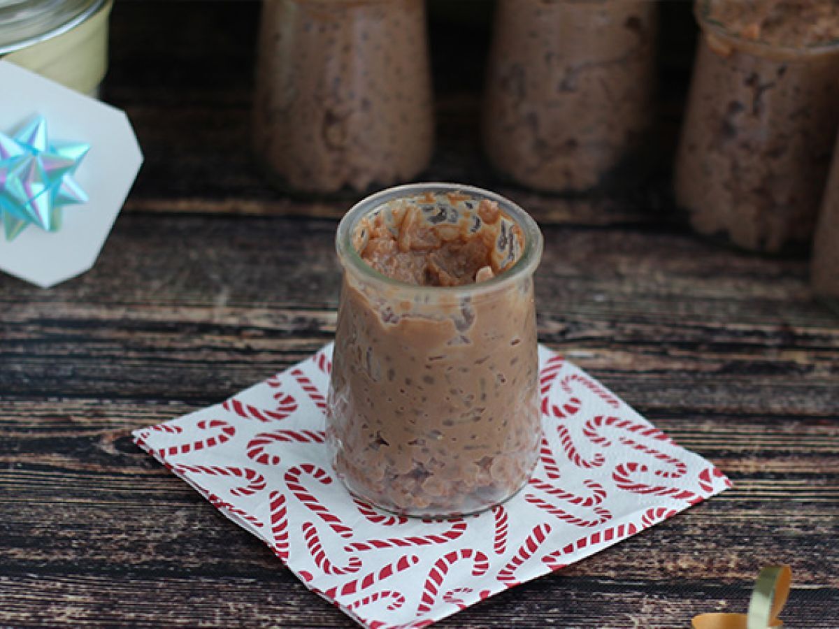 Risgrynspudding med mörk och vit choklad - foto 2