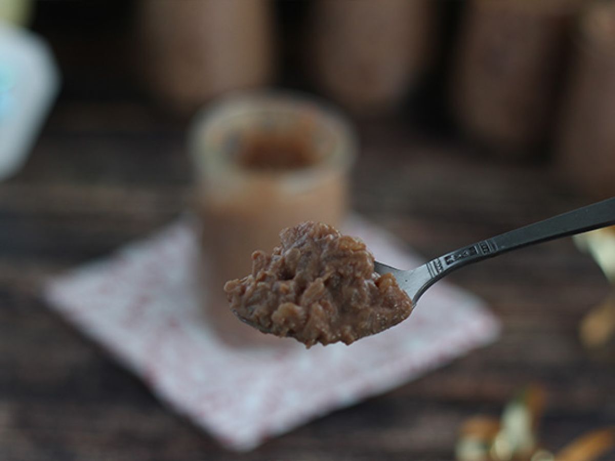 Risgrynspudding med mörk och vit choklad - foto 4