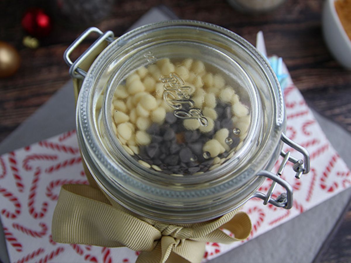 Risgrynspudding med mörk och vit choklad - foto 5
