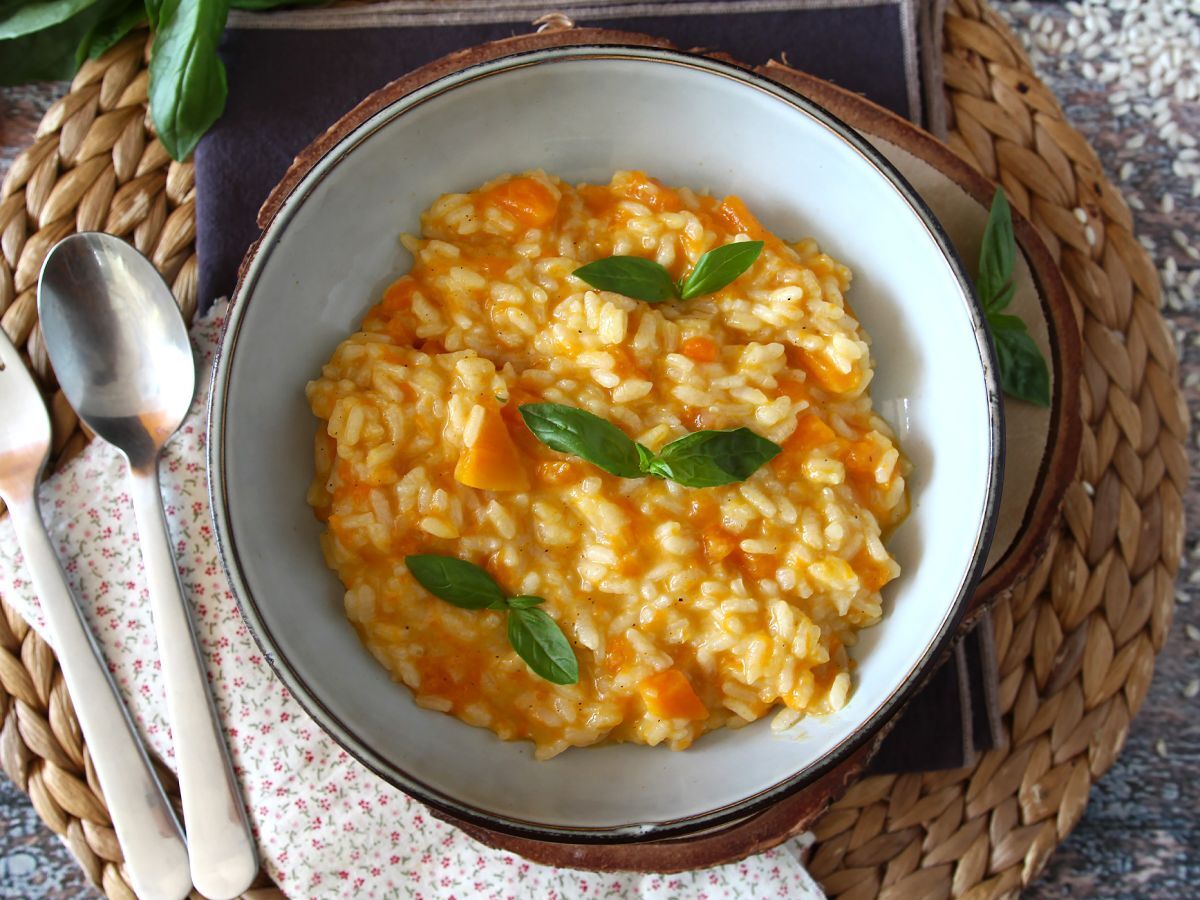 Risotto med pumpa, en delikat och perfekt rätt för hösten
